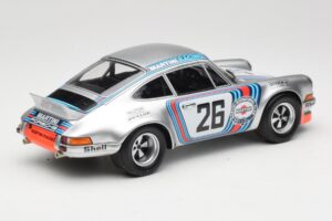 Porsche 911 Carrera RSR Group 4 GT #26 Martini Racing H. Muller / G. van Lennep GT Class Winner 1000 km Dijon 1973 Minichamps — Bild 2 von 6