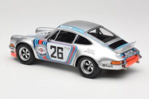 Porsche 911 Carrera RSR Group 4 GT #26 Martini Racing H. Muller / G. van Lennep GT Class Winner 1000 km Dijon 1973 Minichamps — Bild 5 von 6