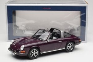 Porsche 911 E Targa Lila Norev 1:18 187644 Druckguss — Bild 7 von 7