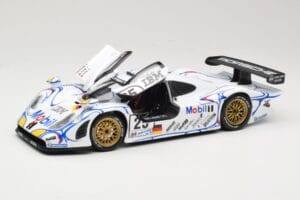 Porsche 911 GT1 #25 Porsche AG U. Alzen / J. Muller / B. Wollek 24 Hours of Le Mans 1998 Maisto 1:18 56052 Druckguss — Bild 2 von 8