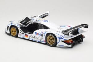 Porsche 911 GT1 #25 Porsche AG U. Alzen / J. Muller / B. Wollek 24 Hours of Le Mans 1998 Maisto 1:18 56052 Druckguss — Bild 5 von 8