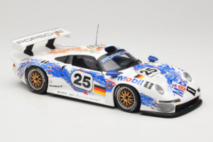 Porsche 911 GT1 #25 H. Stuck / T. Boutsen / B. Wollek 24 Hours of Le Mans 1996 UT Models 1:18 180966625 Druckguss — Bild 6 von 8
