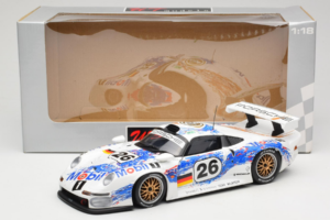 Porsche 911 GT1 #26 K. Wendlinger / Goody / Y. Dalmas 24 Hours of Le Mans 1996 UT Models 1:18 180966626 Druckguss — Bild 8 von 8