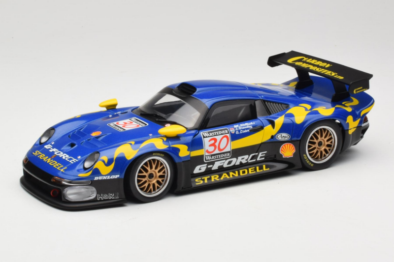 Porsche 911 GT1 #30 Wallinder / Greasley / Lister FIA GT Championship 1997 UT Models 1:18 39723 Druckguss