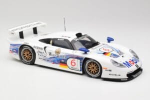 Porsche 911 GT1 #6 T. Boutsen / H-J. Stuck 1997 UT Models 1:18 39720 Druckguss — Bild 6 von 8