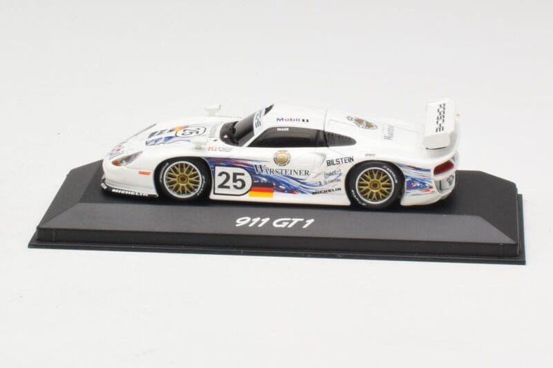 Porsche 911 GT1 #25 Warsteiner 24 Hours of Le Mans 1997 Minichamps 1:43 WAP02003197 Druckguss