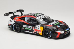 Porsche 911 GT3 Cup 992 #69 K. Rovanpera Zolder GP 2024 IXO 1:18 18RMC226 Druckguss — Bild 4 von 6