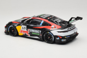Porsche 911 GT3 Cup 992 #69 K. Rovanpera Zolder GP 2024 IXO 1:18 18RMC226 Druckguss — Bild 5 von 6