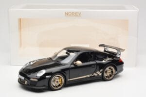 Porsche 911 997 GT3 RS Schwarz Norev 1:18 187563 Druckguss — Bild 8 von 8