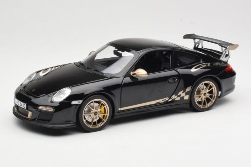 Porsche 911 997 GT3 RS Schwarz Norev 1:18 187563 Druckguss