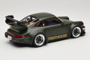 Porsche 911 RWB Penthouse Kaki Green GT Spirit 1:18 GT559 Resin — Bild 2 von 6