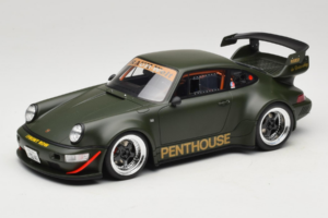 Porsche 911 RWB Penthouse Kaki Green GT Spirit 1:18 GT559 Resin