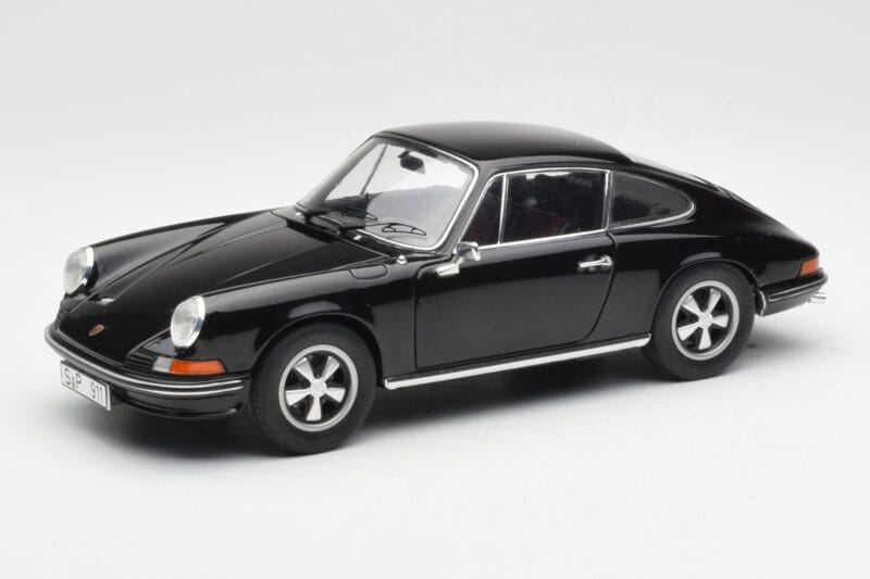 Porsche 911 S Schwarz Schuco 1:18 450047200 Druckguss