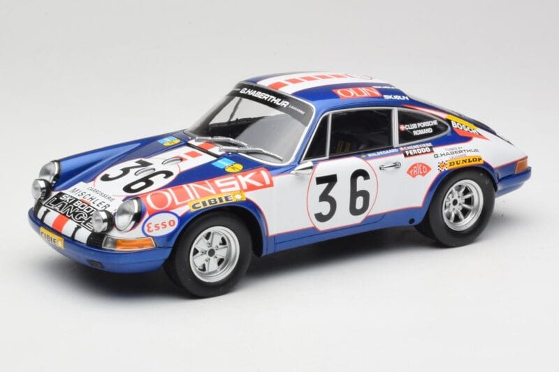Porsche 911 S #36 B. Waldegard / C. Cheneviere 24 Hours of Le Mans 1971 Minichamps 1:18 107716836 Resin