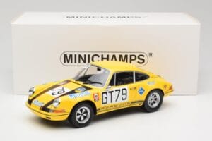 Porsche 911 S Racing Team AAW #79 H. Frohlich / P. Toivonen 1000km Nurburgring 1971 Minichamps 1:18 107706879 Resin — Bild 6 von 6