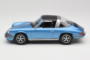 Porsche 911 S Targa Blue Metallic Norev 1:18 187646 Druckguss — Bild 4 von 8