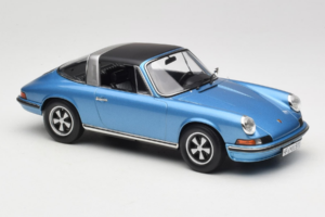 Porsche 911 S Targa Blue Metallic Norev 1:18 187646 Druckguss — Bild 5 von 8