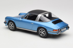 Porsche 911 S Targa Blue Metallic Norev 1:18 187646 Druckguss — Bild 7 von 8
