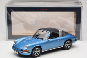 Porsche 911 S Targa Blue Metallic Norev 1:18 187646 Druckguss — Bild 8 von 8