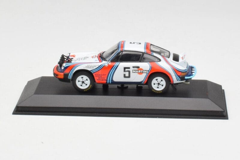 Porsche 911 SC #5 Martini B. Waldegaard / H. Thorszelius Safari Rally 1978 Minichamps 1:43 400786205 Druckguss