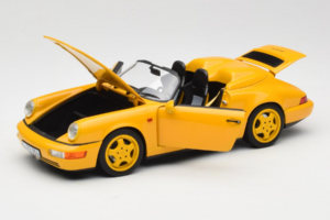 Porsche 911 964 Speedster Speed Yellow Norev 1:18 187130 Druckguss — Bild 2 von 8