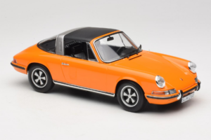 Porsche 911 T Targa Orange Norev 1:18 187220 Druckguss — Bild 6 von 8