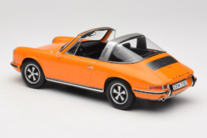 Porsche 911 T Targa Orange Norev 1:18 187220 Druckguss — Bild 7 von 8