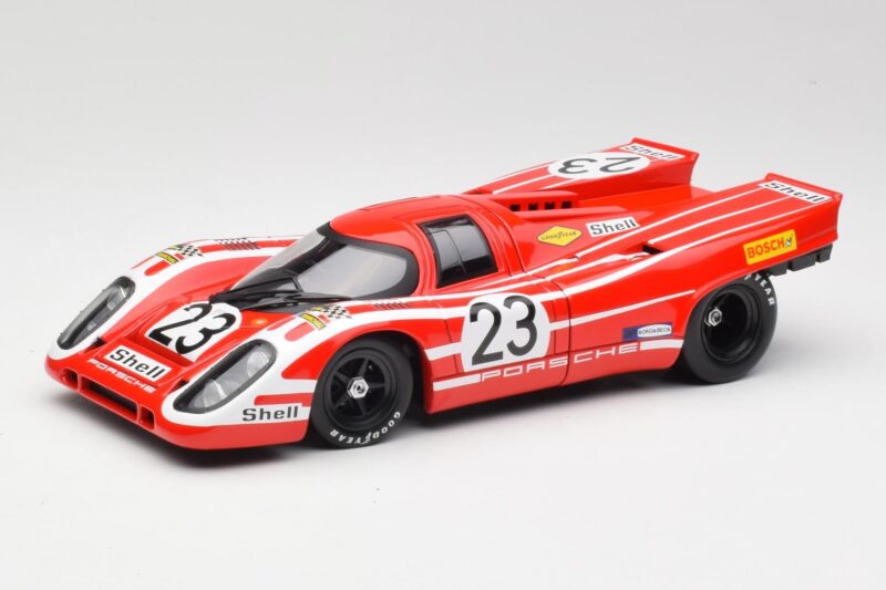 Porsche 917K #23 R. Attwood / H. Herrmann 24 Hours of Le Mans Winner 1970 Norev 1:18 187586 Druckguss