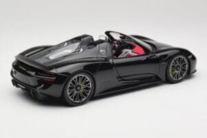 Porsche 918 Spyder Basalt Schwarz Metallic Minichamps 1:18 110062431 Druckguss — Bild 3 von 8