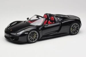 Porsche 918 Spyder Basalt Schwarz Metallic Minichamps 1:18 110062431 Druckguss