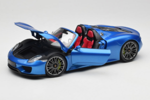 Porsche 918 Spyder Blue Metallic Minichamps 1:18 110062432 Druckguss — Bild 2 von 8