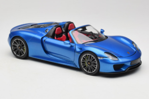 Porsche 918 Spyder Blue Metallic Minichamps 1:18 110062432 Druckguss — Bild 6 von 8