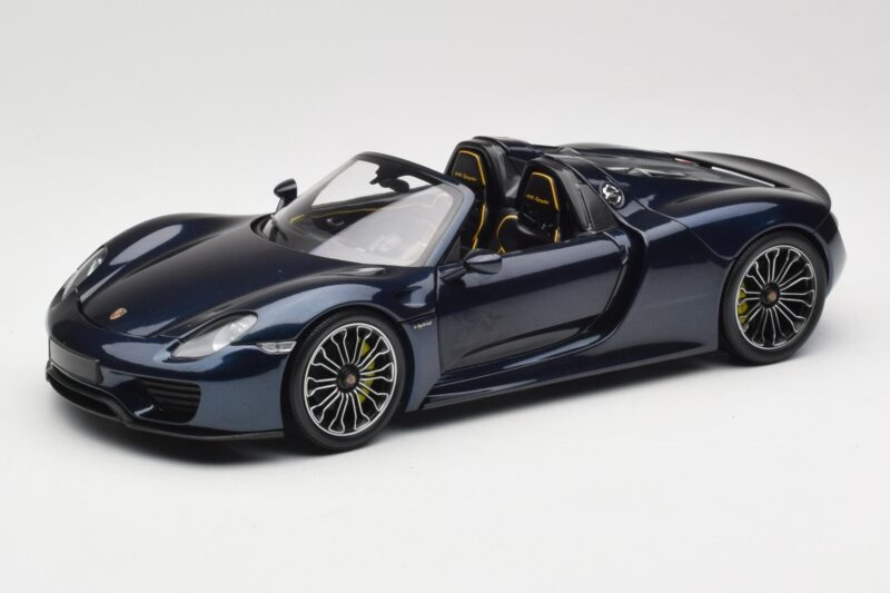 Porsche 918 Spyder Blau Metallic Minichamps 1:18 113062434 Druckguss