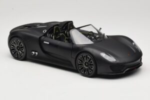Porsche 918 Spyder Matte Black Minichamps 1:18 110060031 Druckguss — Bild 6 von 8