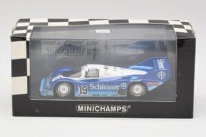 Porsche 956 #1 Brun S. Bellof / T. Boutsen Hockenheim 1985 Minichamps 1:43 430856699 Druckguss — Bild 4 von 4