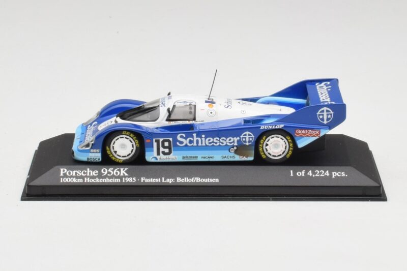 Porsche 956 #1 Brun S. Bellof / T. Boutsen Hockenheim 1985 Minichamps 1:43 430856699 Druckguss