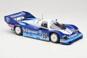 Porsche 956K Group C #19 Brun Motorsport Schiesser S. Bellof / T. Boutsen 1000km Hockenheim 1985 Minichamps 1:18 155856619 Dr — Bild 4 von 6