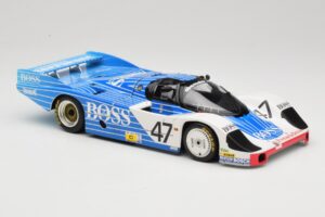 Porsche 956L #47 Hugo Boss V. Merl / H. Grohs / A. Plankenhorn 24 Hours of Le Mans 1984 Minichamps 1:18 183846947 Druckguss — Bild 6 von 8