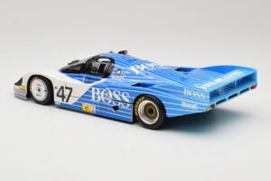 Porsche 956L #47 Hugo Boss V. Merl / H. Grohs / A. Plankenhorn 24 Hours of Le Mans 1984 Minichamps 1:18 183846947 Druckguss — Bild 7 von 8