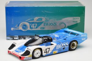 Porsche 956L #47 Hugo Boss V. Merl / H. Grohs / A. Plankenhorn 24 Hours of Le Mans 1984 Minichamps 1:18 183846947 Druckguss — Bild 8 von 8