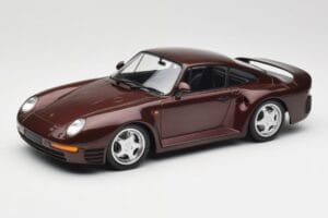 Porsche 959 Dark Red Metallic Minichamps 1:18 155066204 Druckguss