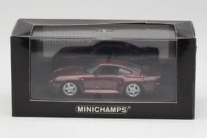 Porsche 959 Dark Red Metallic Minichamps 1:43 400062525 Druckguss — Bild 4 von 4