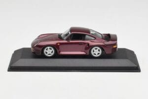 Porsche 959 Dark Red Metallic Minichamps 1:43 400062525 Druckguss