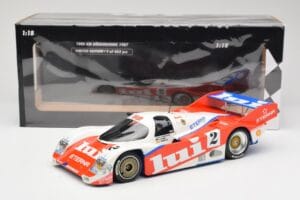 Porsche 962 #2 Brun Motorsport J. Mass / O. Larrauri 1000km Nürburgring 1987 Minichamps 1:18 155876502 Druckguss — Bild 6 von 6