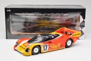 Porsche 962C #17 H-J. Stuck / D. Bell 3rd Place 200 Miles of Nürnberg Supercup 1987 Minichamps 1:18 155876517 Druckguss — Bild 6 von 6