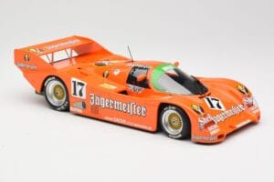 Porsche 962C #17 Jägermeister T. Boutsen / F. Jelinski 1000km Spa 1986 Minichamps 1:18 155866517 Druckguss — Bild 4 von 6