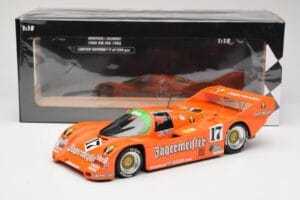 Porsche 962C #17 Jägermeister T. Boutsen / F. Jelinski 1000km Spa 1986 Minichamps 1:18 155866517 Druckguss — Bild 6 von 6