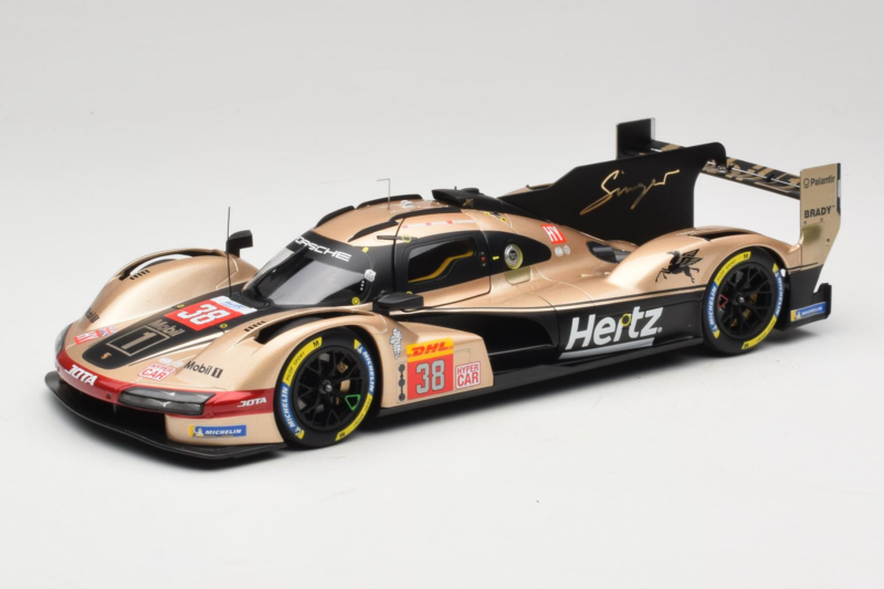 Porsche 963 LMDh #38 Hertz Team JOTA J. Button / P. Hanson Lone Star Le Mans 2024 Norev 1:18 187161 Druckguss