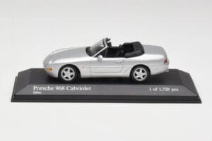 Porsche 968 Silber Minichamps 1:43 400062332 Druckguss