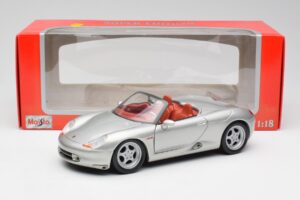 Porsche Boxster 986 Silber Maisto 1:18 37800-M3 Druckguss — Bild 8 von 8